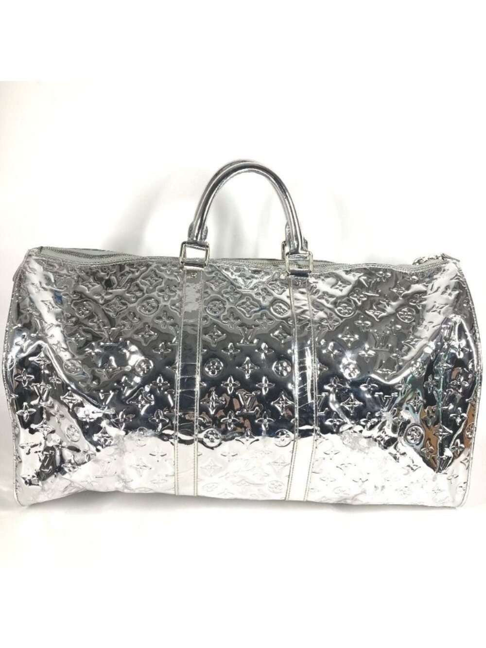 Louis Vuitton Boston Bag Keepall 55 Leather